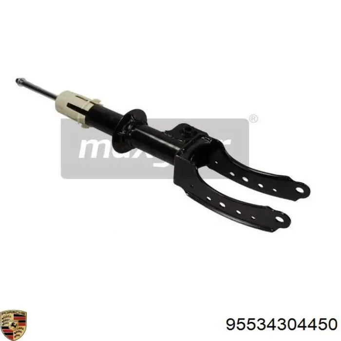 95534304440 Porsche amortiguador delantero derecho