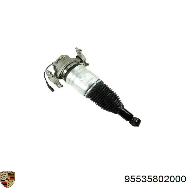 95535802000 Porsche amortiguador trasero derecho