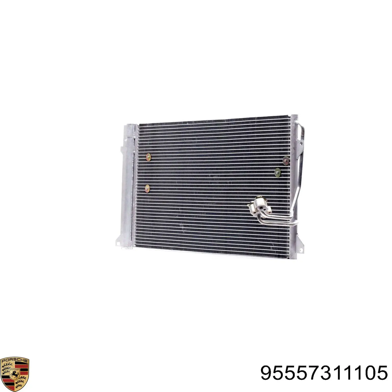 95557311105 Porsche condensador aire acondicionado