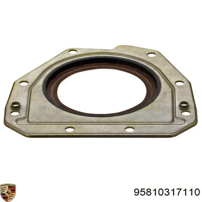 95810317110 Porsche anillo retén, cigüeñal