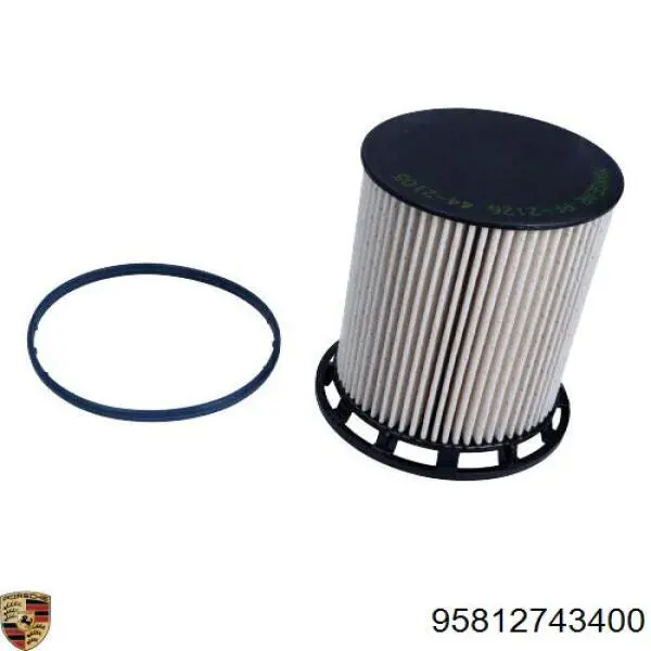 95812743400 Porsche filtro combustible