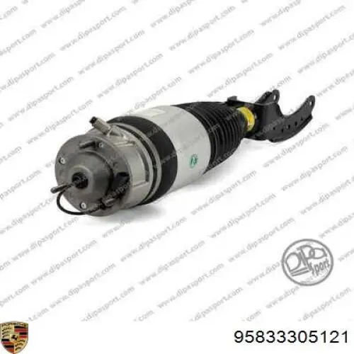 95833305121 Porsche amortiguador trasero