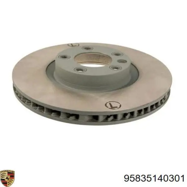 95835140301 Porsche freno de disco delantero