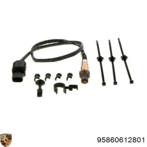 95860612801 Porsche sonda lambda sensor de oxigeno para catalizador