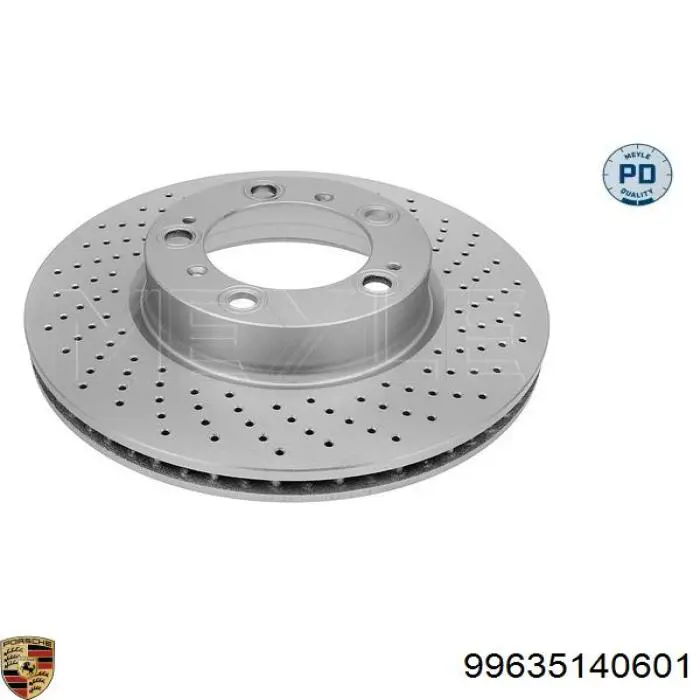 99635140601 Porsche freno de disco delantero