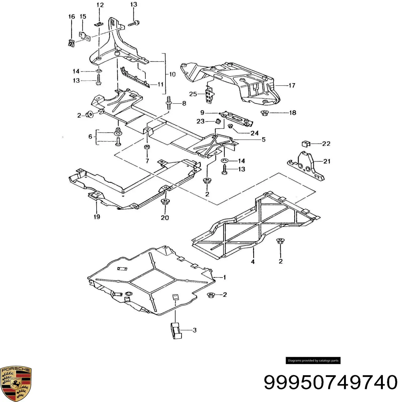 99950749740 Porsche 