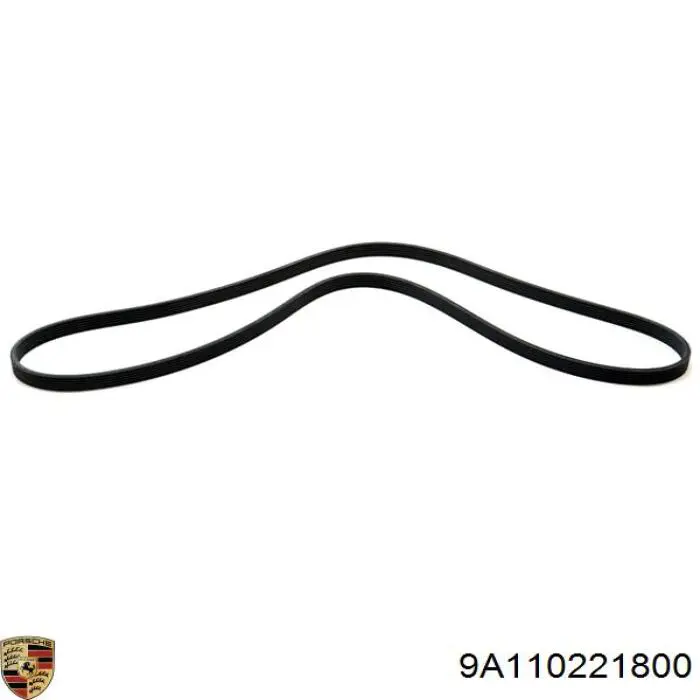 9A110221800 Porsche correa trapezoidal