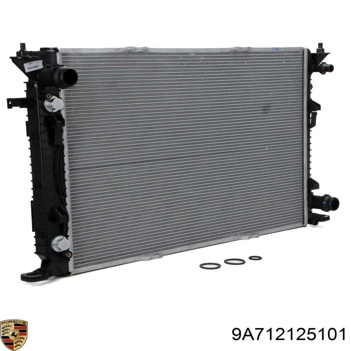 9A712125101 Porsche radiador refrigeración del motor