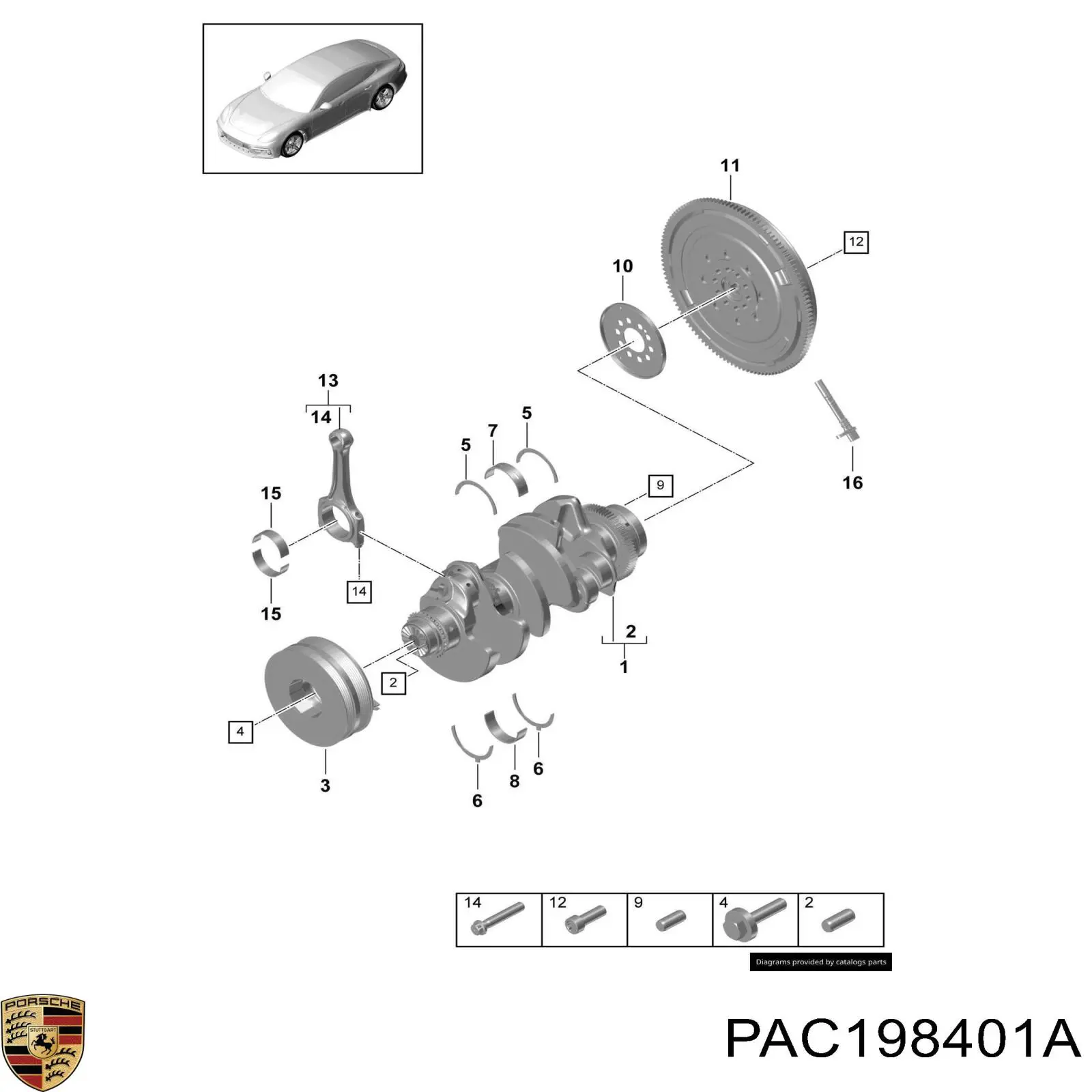 9A710540100 Porsche 