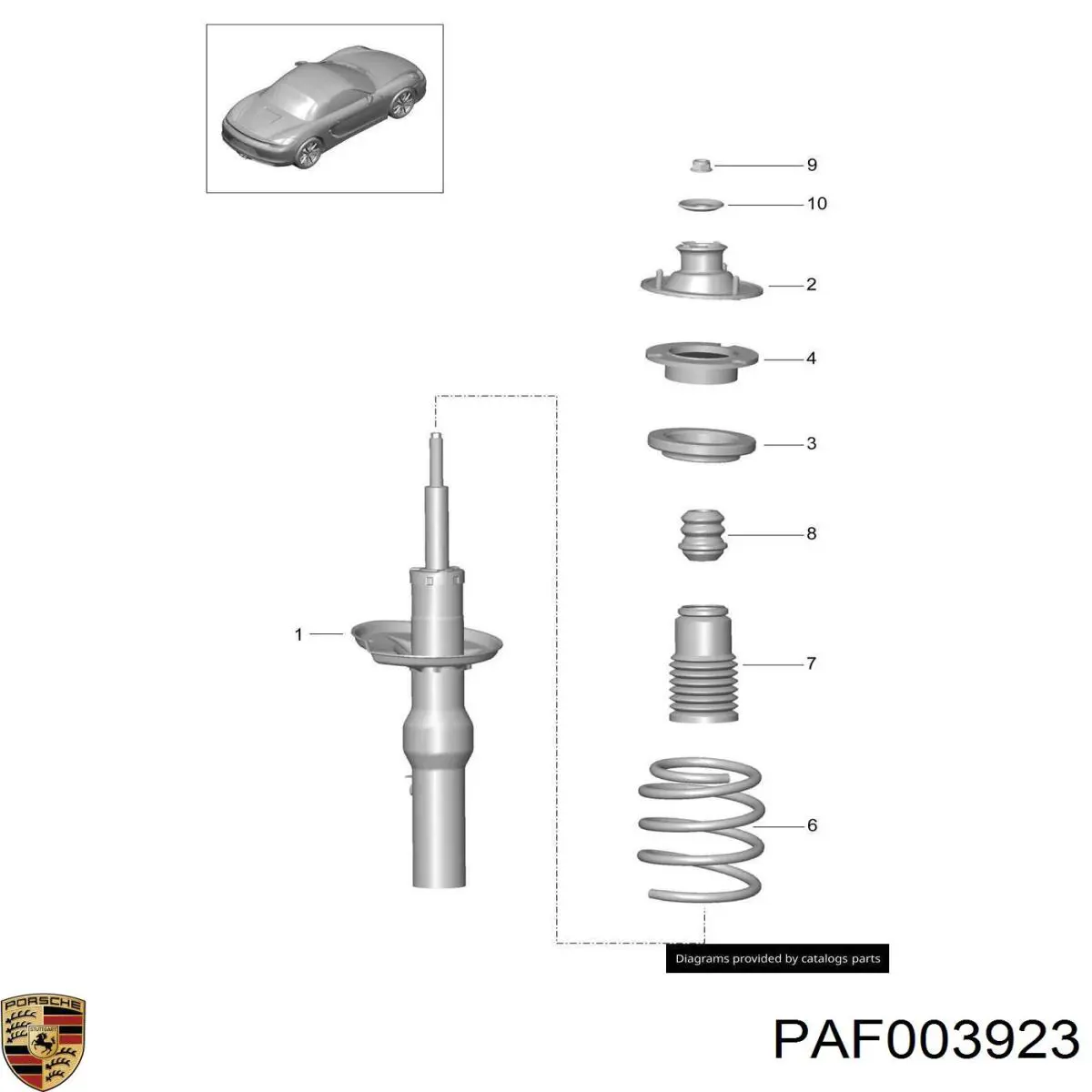 PAF003923 Porsche 