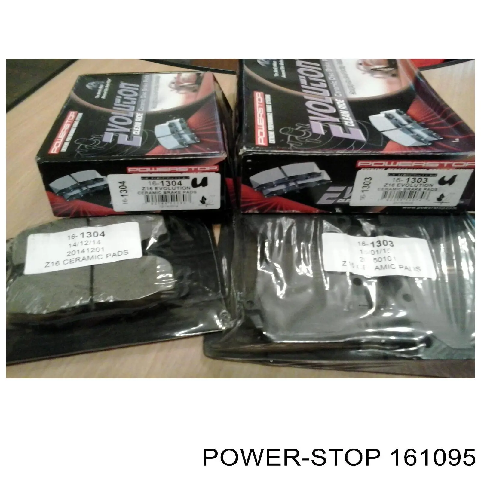 16-1095 Power Stop pastillas de freno traseras