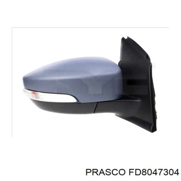 1804564 Ford espejo retrovisor izquierdo