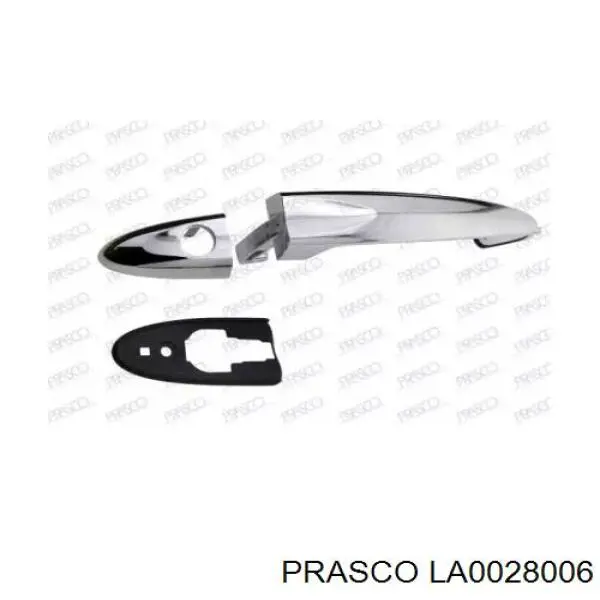 735434134 Fiat/Alfa/Lancia tirador de puerta exterior delantero izquierda