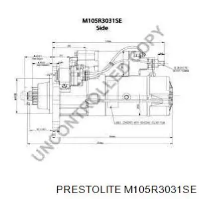 0071510201 Mercedes motor de arranque