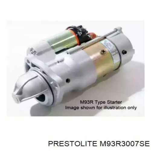 M93R3007SE Prestolite motor de arranque