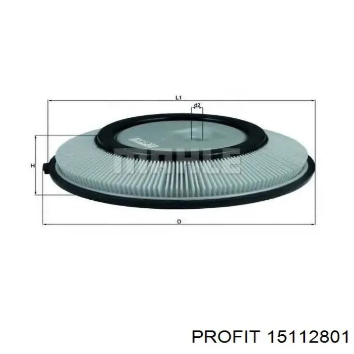 1511-2801 Profit filtro de aire