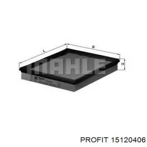 1512-0406 Profit filtro de aire