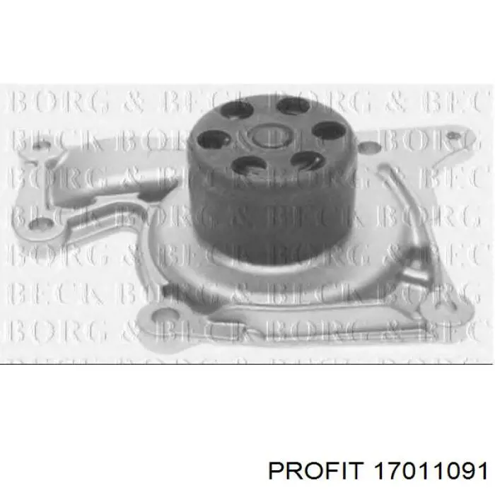 1701-1091 Profit bomba de agua, adicional eléctrico