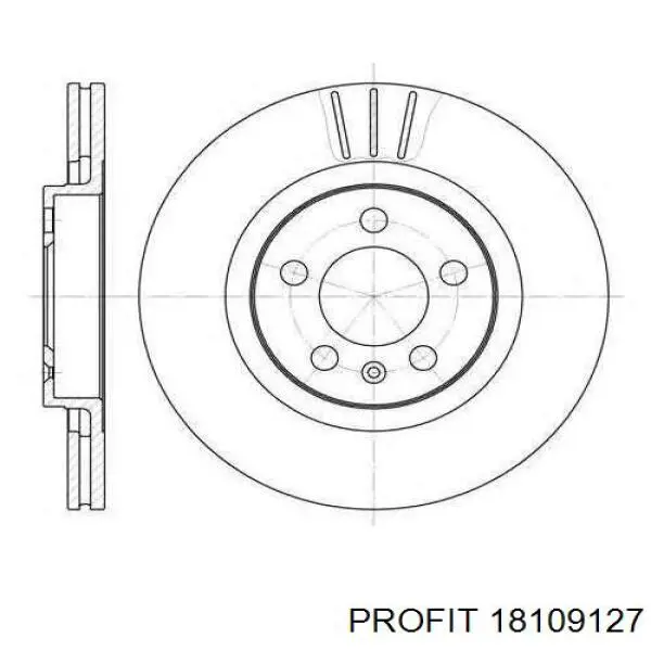 1810-9127 Profit bobina de encendido