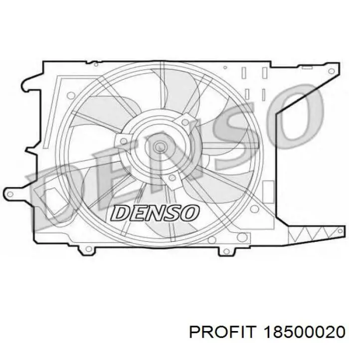  Difusor de radiador, ventilador de refrigeración, condensador del aire acondicionado, completo con motor y rodete para Dacia Sandero 1 