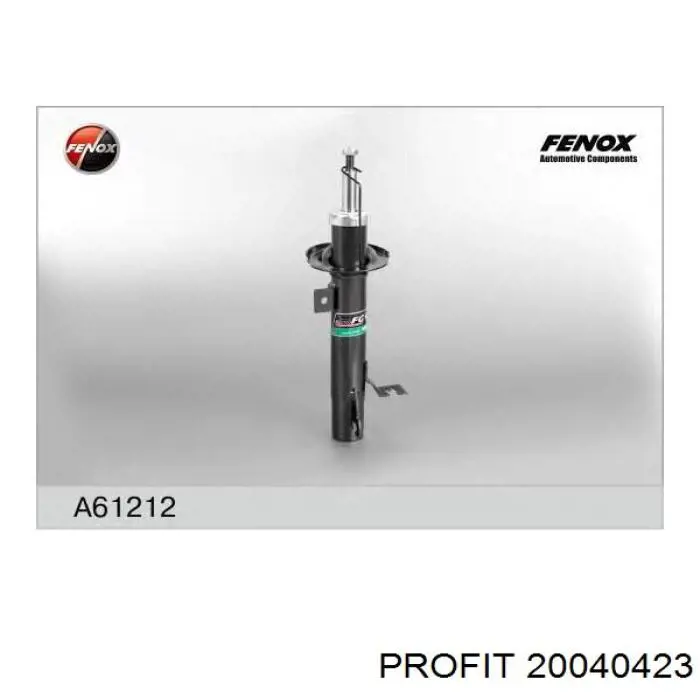 2004-0423 Profit amortiguador delantero derecho