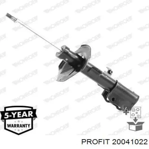 2004-1022 Profit amortiguador delantero izquierdo