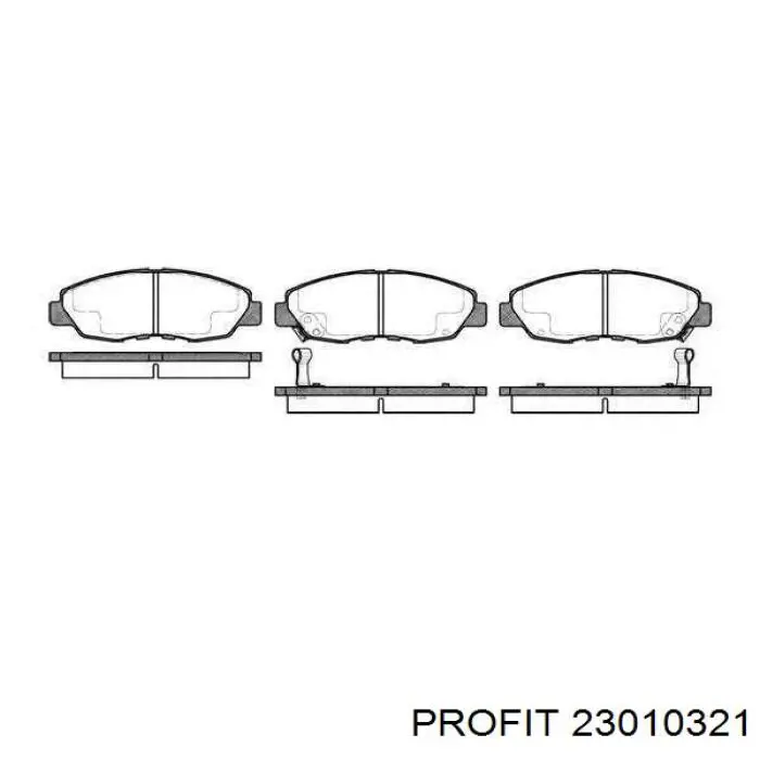 2301-0321 Profit rótula de suspensión inferior