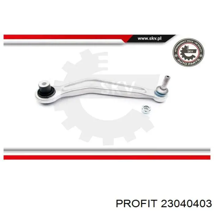 2304-0403 Profit brazo suspension trasero superior derecho