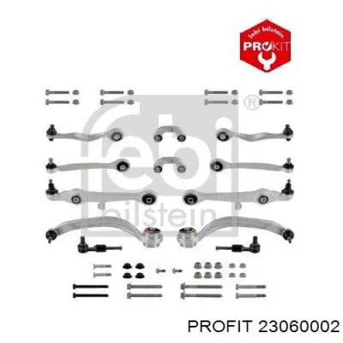 2306-0002 Profit kit de brazo de suspension delantera