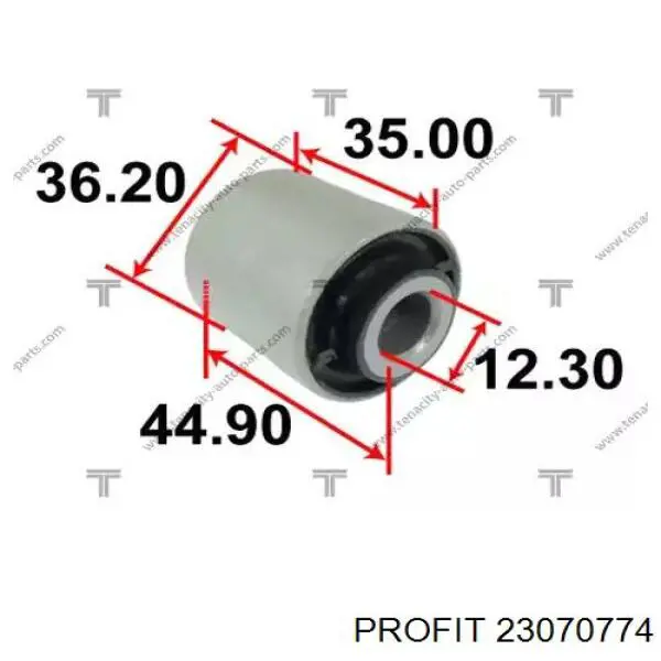  Brazo suspension (control) trasero inferior derecho para Mazda CX-7 ER