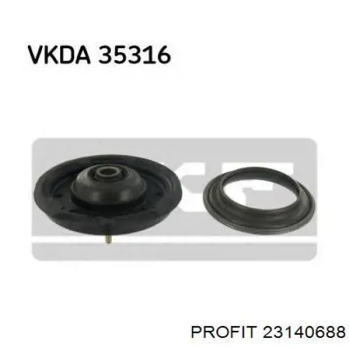  Soporte amortiguador delantero para Hyundai Accent 3 