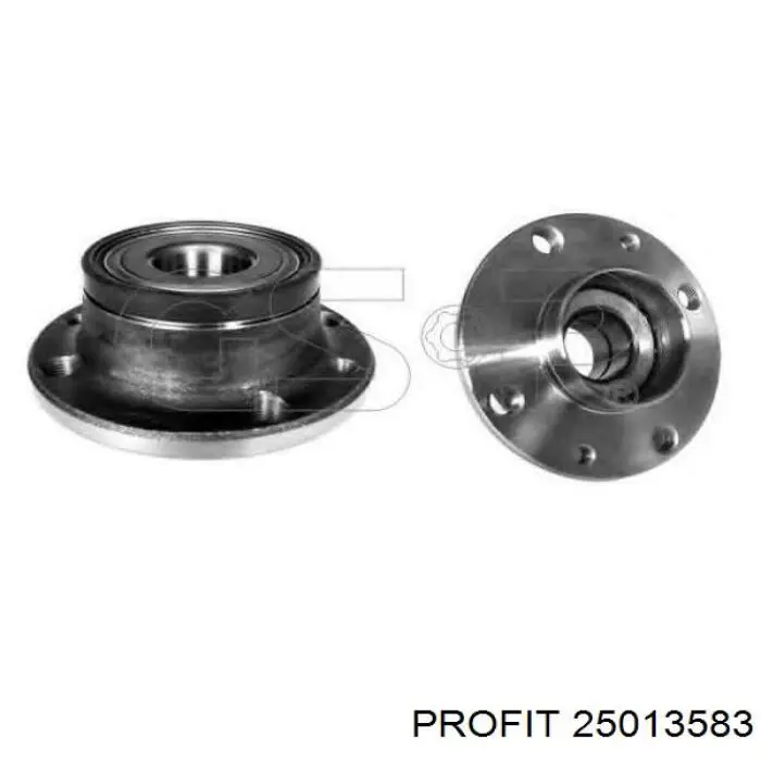 2501-3583 Profit cubo de rueda trasero