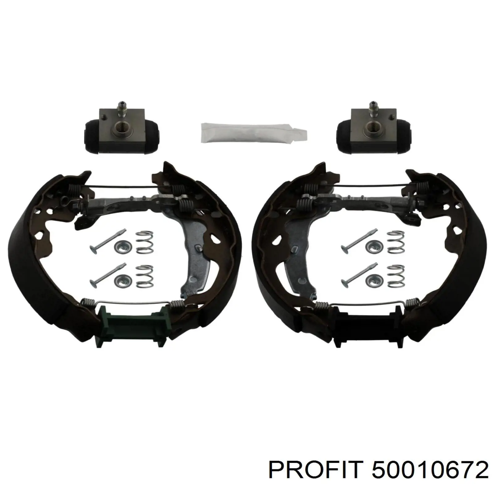 50010672 Profit zapatas de frenos de tambor traseras