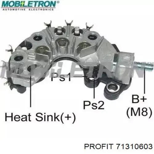 L1705320 Hitachi alternador diodo puente rectificador