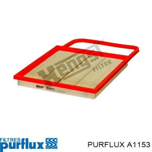 A1153 Purflux filtro de aire