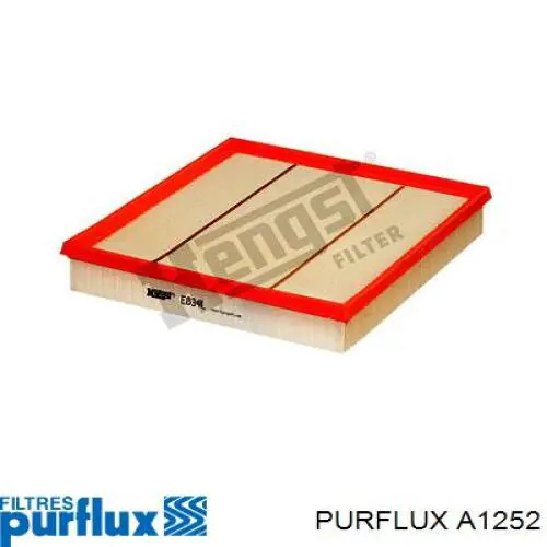 A1252 Purflux filtro de aire