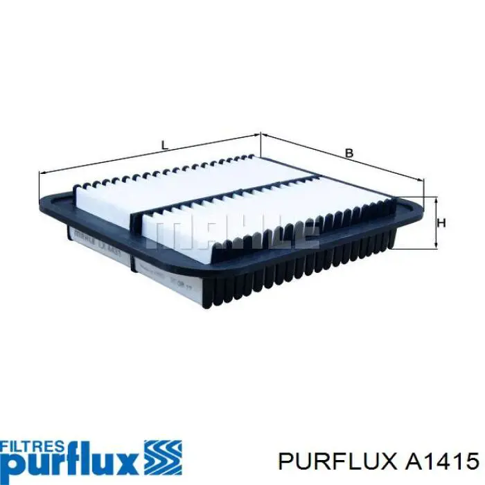 A1415 Purflux filtro de aire