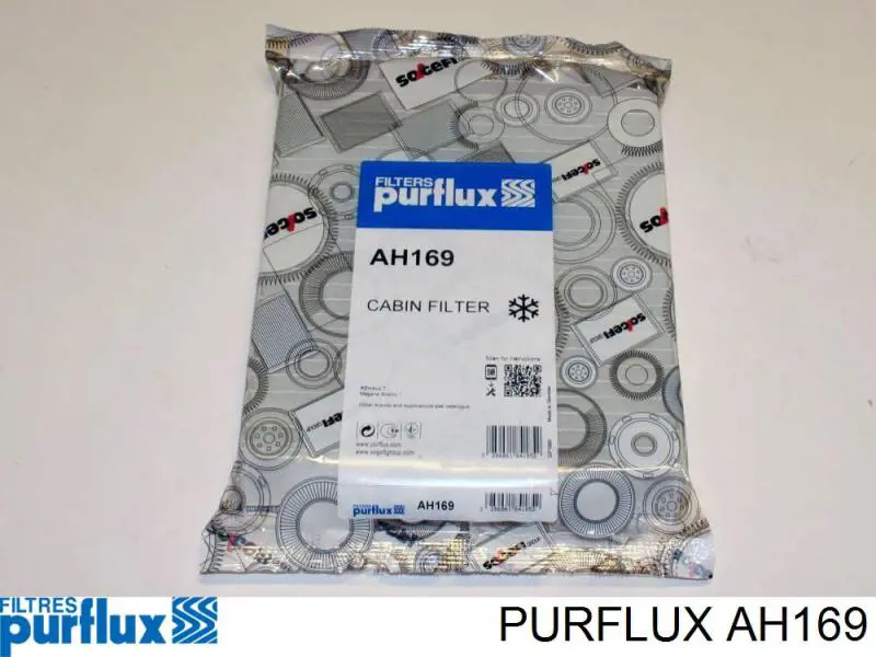 AH169 Purflux filtro de habitáculo