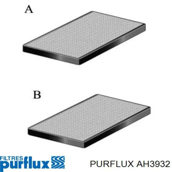 AH393-2 Purflux filtro de habitáculo