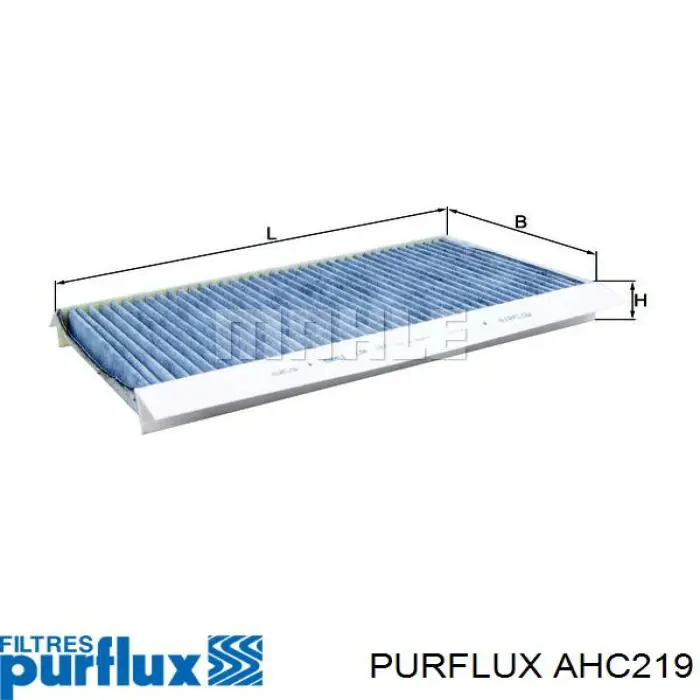 AHC219 Purflux filtro de habitáculo