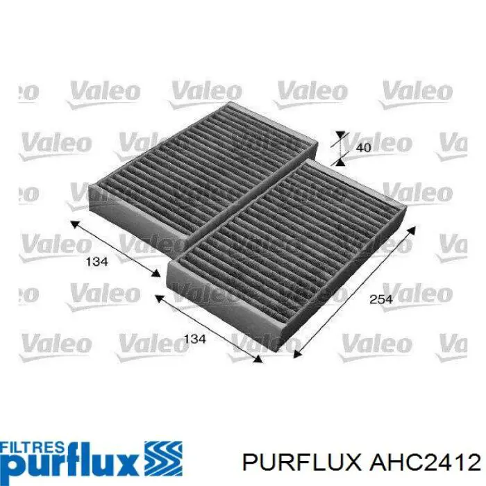 AHC241-2 Purflux filtro de habitáculo