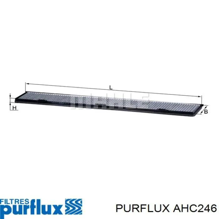 AHC246 Purflux filtro de habitáculo