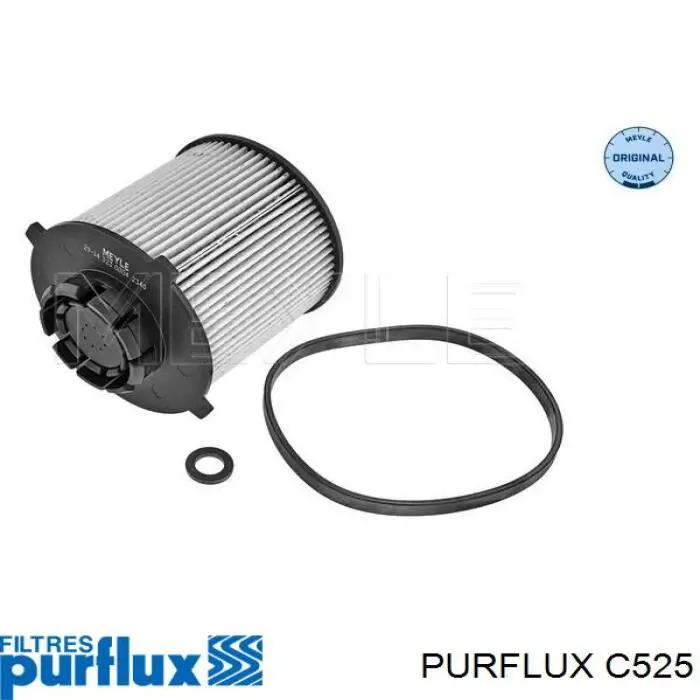 C525 Purflux caja, filtro de combustible