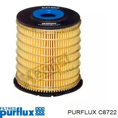 C8722 Purflux filtro combustible