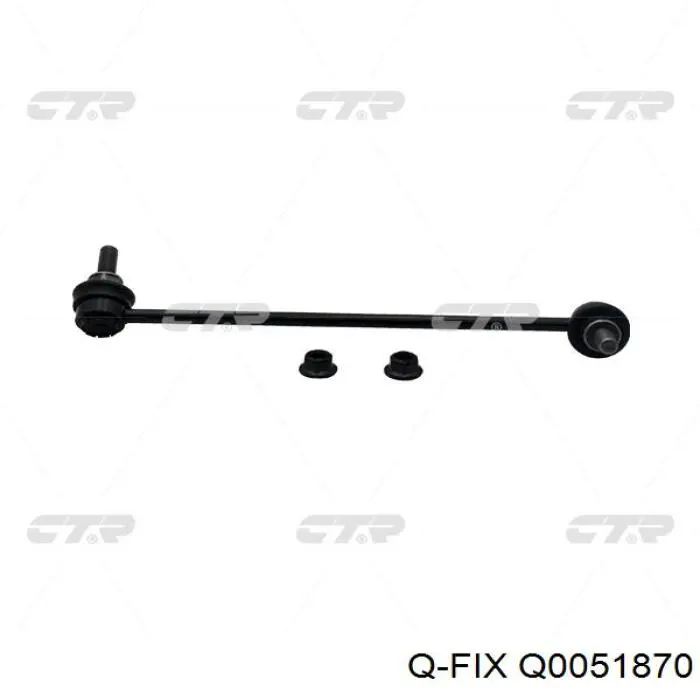 Q0051870 Q-fix silentblock de suspensión delantero inferior