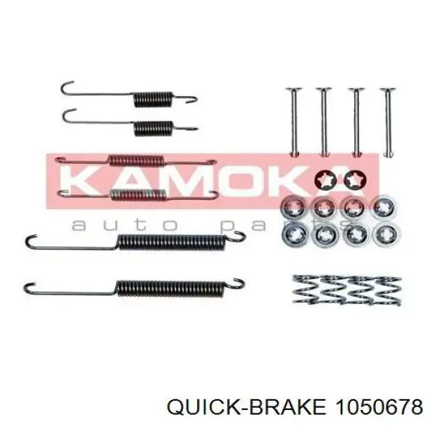 105-0678 Quick Brake kit de montaje, zapatas de freno traseras