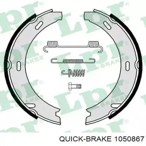  Kit de montaje, zapatas de freno traseras para Mercedes C W203