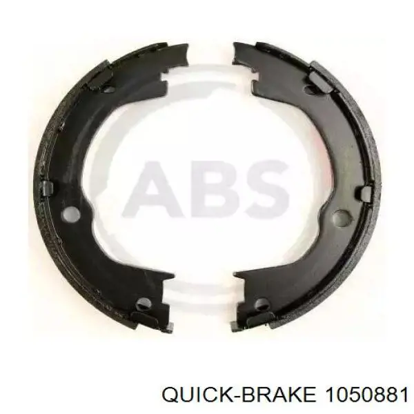 105-0881 Quick Brake juego de reparación, frenos traseros