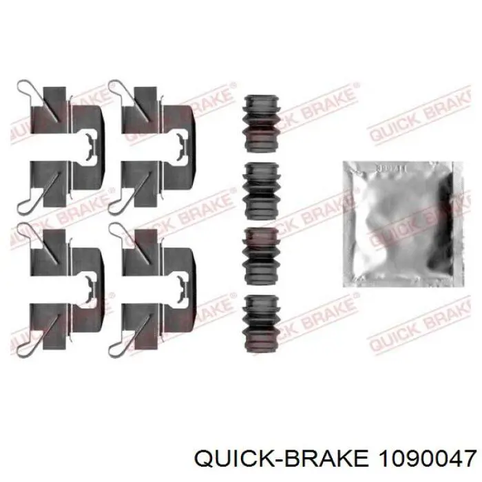 1090047 Quick Brake juego de reparación, pastillas de frenos