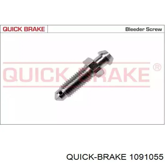 1091055 Quick Brake conjunto de muelles almohadilla discos delanteros